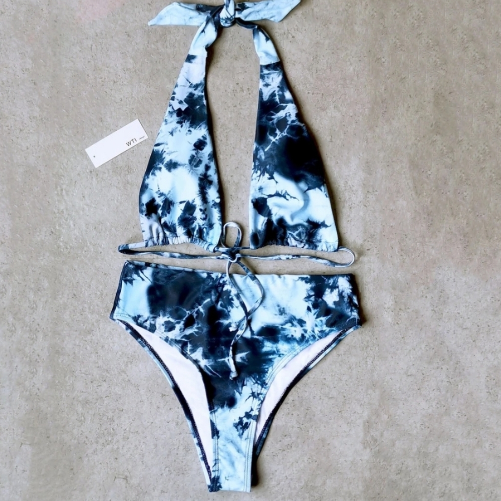 BNT SunnyCo Tie Dye Bikini Set Lrg